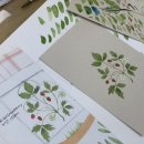 수채화와 여행스케치 이미지