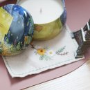 프랑스자수로 만드는 감성소품 | 티코스터만들기 취미추천 바늘과실 프랑스자수 DIY키트 컵코스터 만들기