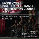 2024 USA JackieMaster Level-1 JackieCycle Indoor Cycle Dance Certification 이미지