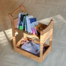 카밍테이블 | [솔직후기모음📚]카밍북카트 북트롤리 이동식책장 어린이책장 작은 서재