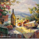 포도가 있는 풍경 이미지