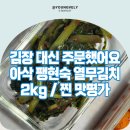 팽현숙,최양락의 그밥에 이반찬 | 김장 대신 주문 완료! 팽현숙 최양락의 옛날 열무김치 2kg 내돈내산 솔직 후기 (익혀 먹는 꿀팁)