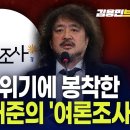 신뢰의 위기에 봉착한 김어준의 &#39;여론조사꽃&#39; 이미지