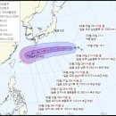 11호 태풍 힌남노 제주도 통과,윈디 예상진로 이미지