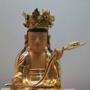 평창 월정사 북대 고운암 목조미륵보살좌상 이미지