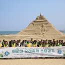 부산과학기술고등교육진흥원, ‘해운대 모래축제 쓰담걷기’ 개최 이미지