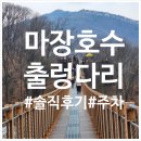 호수로 | [경기/파주]마장호수 출렁다리 서울 근교 당일치기 데이트 애견동반 주차 후기