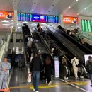 등촌역4번출구(에스컬레이터 뒤, 출입구 앞) | [중국 상하이] 상하이역 기차 탑승 후기 - 티켓확인,편의시설,버블티,쑤저우 당일치기 근교여행
