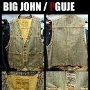 2. 남성 BIG JOHN 때워싱 청조끼 (마감) 이미지