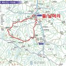 암릉과 노송이 어울어진 월악 북바위산(772m)- 박쥐봉(782m) 이미지