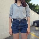 명품스타일여성의류 <b>후즈걸</b> :: 하이웨스트 청반바지와 남방!