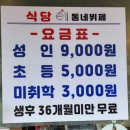 식당동네부페 이미지