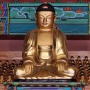 칠곡 송림사 석조아미타여래삼존좌상 이미지