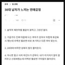 30대 남자가 느끼는 연애감정 이미지