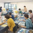 힐링 수채화 이미지