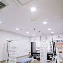 병원 천장의 라운드 커튼레일 위치변경 시공하기