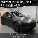 비산로-8 | 창원테슬라PPF-모델Y 주니퍼 전체 무광 PPF 시공+외부생활보호PPF+디스플레이지문방지필름시공 테슬라...
