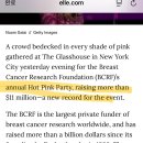 유방암 행사 욕 먹는 이유 앙딱정 이미지