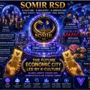 한류의 흐름을 활용활 소미르특별지구(SOMIR RSD) 토근화 자금조달(전세계인들이 참여하는 도시) 이미지