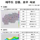 강풍 호우 속보 : 제주 오늘 하루종일 비 내린다고 합니다 이미지