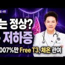 병원에선 정상이라는데 계속 춥고 피곤하다면? Free T3를 보세요 이미지