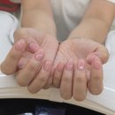 딸기스킨 | 남위례역 네일 추천 네일이엘 위례점 시럽젤 스킨컬러 후기