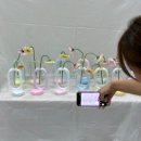 색동유치원 | 구미 색동유치원 친환경 교사연수 단체수업 제스모나이트 화병,악세사리 트레이 만들기