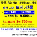 강원 홍천 투자개발용 토지매각. 홍천강인근 대지 814평 4차경매(23-909)923 이미지