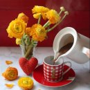 꽃과커피 이미지