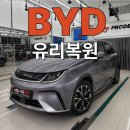 유리복원 | 🚗 [인천 남동구 유리복원] 고속도로 주행 중 튄 돌빵! BYD 돌핀 전면유리 복원 시공 후기