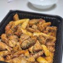 훌랄라치킨 참숯 핫 바베큐 매운맛 셀프 사리 추가