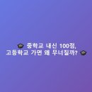 중학교 내신 100점, 고등학교 가면 왜 무너질까? 이미지