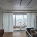 세븐일레븐 구미봉곡푸른빛점 | [구미 블라인드] 봉곡동 세양청마루 34평, 금오산...브라운 우드블라인드 &amp; 화사한 쉬폰커튼 시공 후기