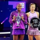 2024 WTA 파이널스 리야드 "우승 코코 고프(3) 2:1승" 준우승 정친원(7) 이미지