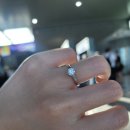 ​[💍] 서프라이즈 선물! 5부 랩다이아몬드 반지 후기(실물 깡패 6발 반지)