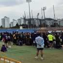 진해공설운동장 축구장 | 제18회 진해마라톤 대회 남편의 11.11km 완주 후기