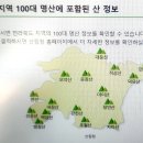 전남,북 100대 명산 순위 이미지