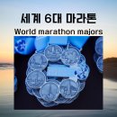 Abbott Worid Marathon Maiors(W.M.M) 도전과 상징 이미지