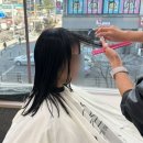큐헤어카페 | [상동역 미용실] 아이엘헤어 부천상동점, 레이어드 중단발 C컬펌 솔직후기, 상동역 가성비 미용실 추천