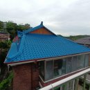 칼라강판 지붕공사 이미지