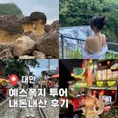 대만 여행 예스폭지 투어 코스 내돈내산 후기, 먹거리 추천