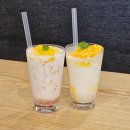 달콤커피(부천시청역점) | 달콤커피 부천시청역점 피치큐브라떼 망고코코넛 큐브 블렌디드 봄 신메뉴 내돈내산 리뷰