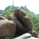 운동용품(관악산 야구글로버바위, 투구바위, 바람빠진축구공바위, 헬멧바위,배트콩모자바위) 이미지