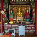 칠곡 송림사 석조아미타여래삼존좌상 이미지