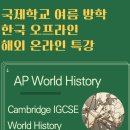 IGCSE 여름특강 (Science/ Economics/ Business studies/ Geography/ World History) 이미지