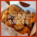 처갓집 양념치킨(송강점) | 처갓집양념치킨 후라이드 내돈내산, 대전 송강동 통닭