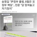 친문-중진의원) "송영길, 당 망쳐놓고 자기정치..文 뒤통수" 이미지