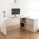 1400 | e스마트 와이즈 1인용 자 책상세트 1400 후기 살펴보기