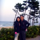 경포인공폭포 앞 이미지