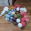 시들지 않는 꽃 선물(내손으로 만드는 하바리움) | [뜨개꽃 선물] _블루밍 니트 책참고, 뜨개꽃 만들기, 시들지 않는꽃